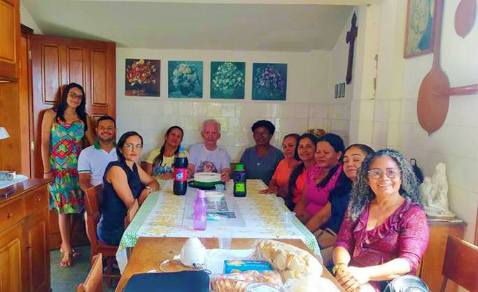 Geburtstagsfeier mit den Orientadoras des Jesuskindes am 25.08.2023