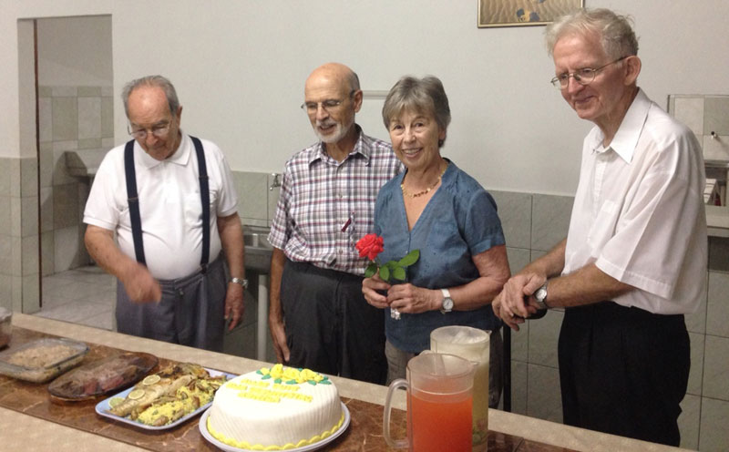 Dom Luis Herbst, Dr. Lothar Biskup, Monika Biskup, P. Herbert Douteil Dom Luis Herbst, Dr. Lothar Biskup, Monika Biskup, P. Herbert Douteil