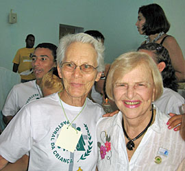 Sr. Elda und Dr.a Zilda Arns